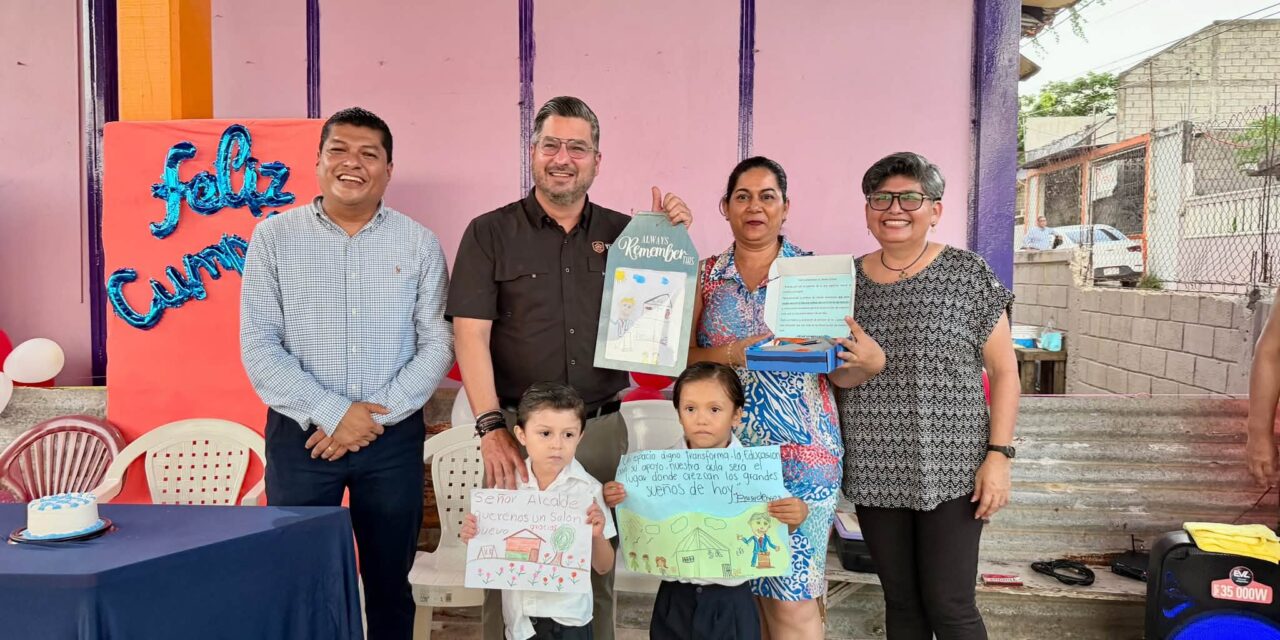 Refrenda el regidor René Cruz Cortés su compromiso con la educación e impulsa mejoras en el Jardín de Niños «Jean Piaget»