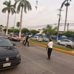 Desde temprano, Tránsito Municipal cuida la entrada a clases en Tuxpan