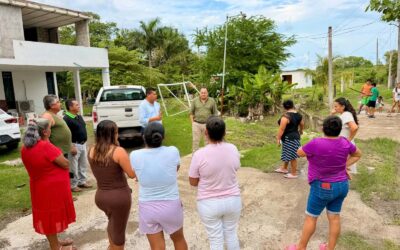 René Cruz Cortés lleva gestiones hasta Tierra Blanca para avanzar en la regularización de terrenos